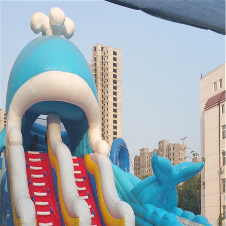 隆安充气水上滑梯